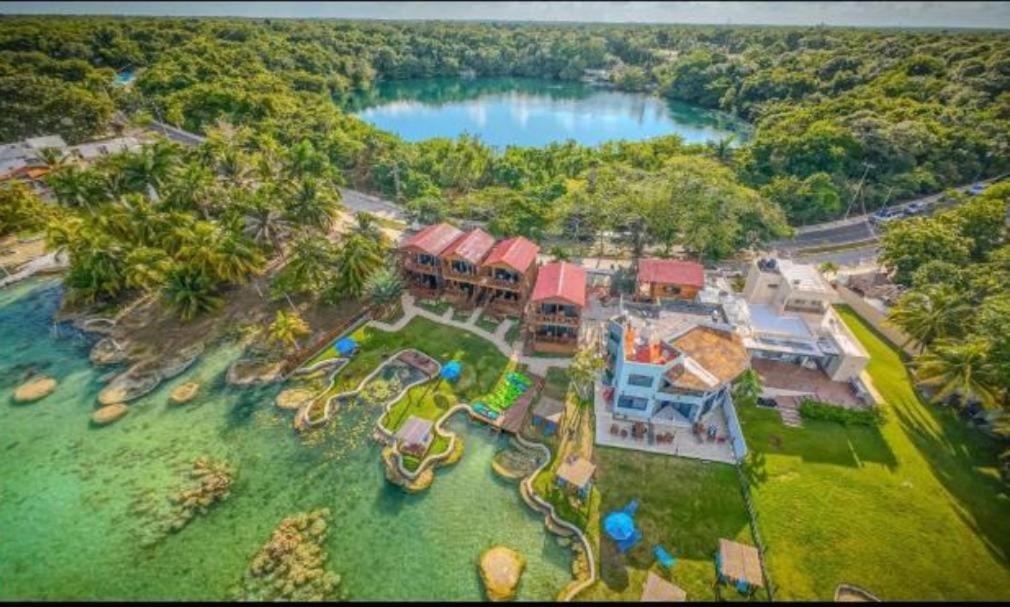 Blue Caribe Front Lagoon Bacalar